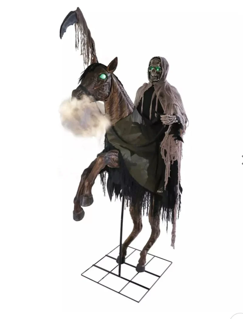 Reitender Höllen Tod Halloween Animatronic