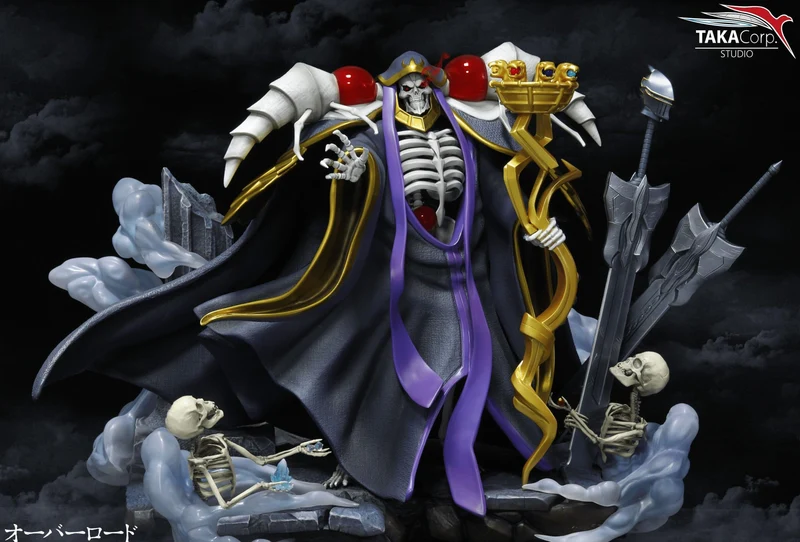 Overlord | Ainz Ooal Gewand | Maßstab 1:6 | Hochwertiges Resin | Takacorp Studio