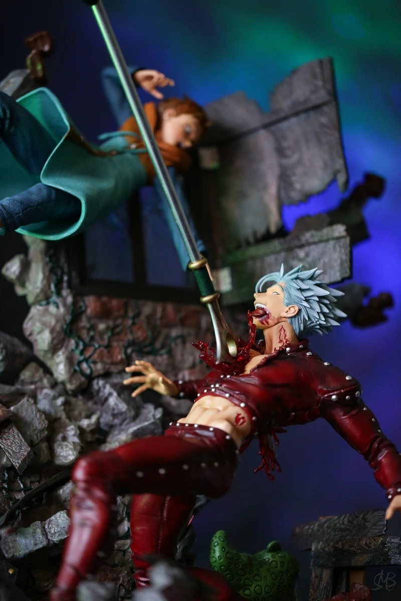 Die sieben Todsünden – Ban vs. King | Maßstab 1:6 | Hochwertiges Resin | Figurama Collectors