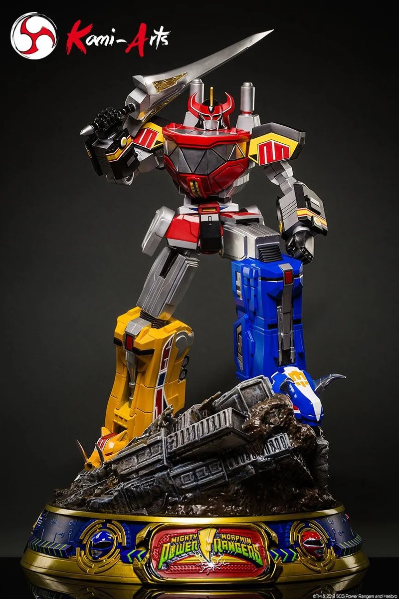 Mighty Morphin Power Rangers | Megazord | Maßstab 1:4 | Hochwertiges Resin | Kami Arts