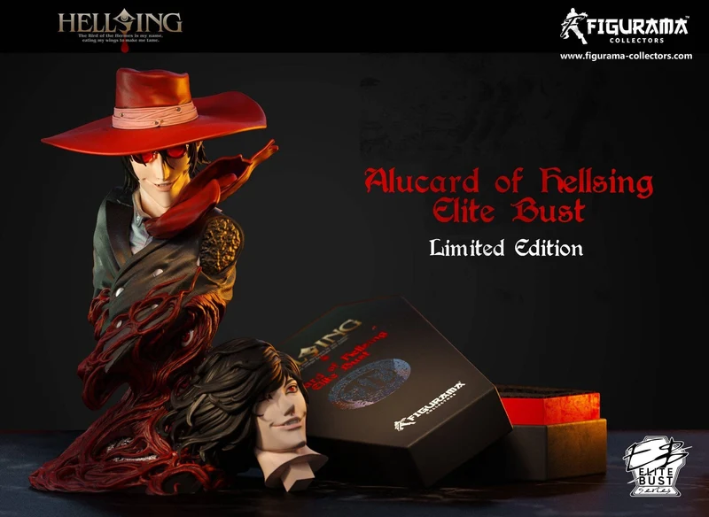 Hellsing Ultimate | Alucard Elite Büste | Premium-Resin | Figurama Sammler