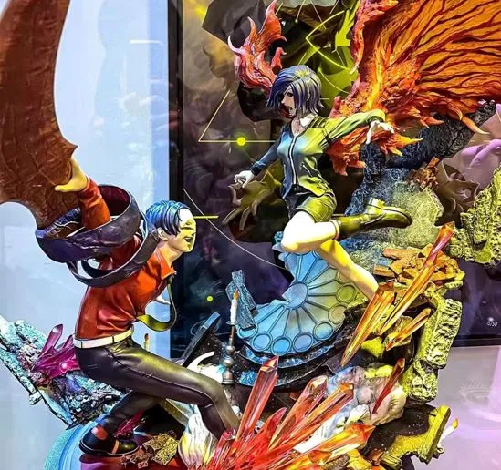 Tokio Ghul | Touka gegen Tsukiyama | Maßstab 1-6 | Premium-Harz | Figurama-Sammler