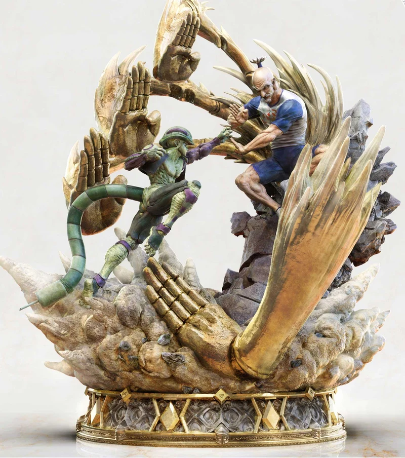 Hunter x Hunter | Meruem vs. Isaac Netero | Maßstab 1:6 | Hochwertiges Resin | Figurama Collectors