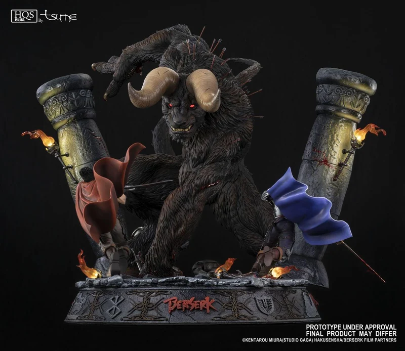 Berserk | Guts & Griffith vs. Unsterblicher Zodd HQS | Premium-Resin | Tsume Art