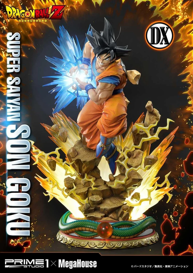 Dragon Ball Z | Super-Saiyajin Son Goku | Maßstab 1:4 | Hochwertiges Resin | Prime 1 Studio