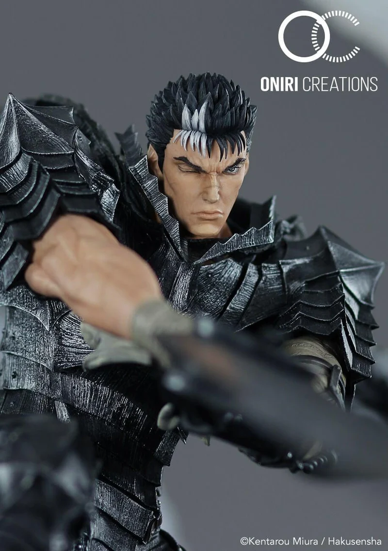 Berserk | Guts & Zodd vs. Ganishka | Maßstab 1:6 | Hochwertiges Resin | Oniri Creations