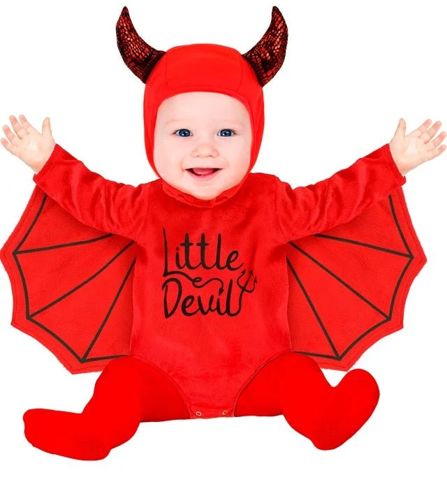Rotes Teufelskostüm für Babys