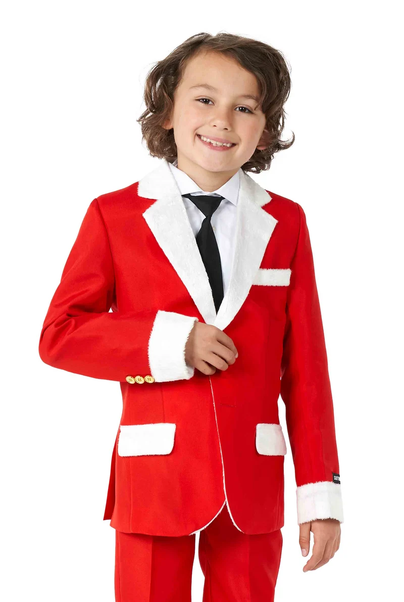 BOYS Santa Faux Fur