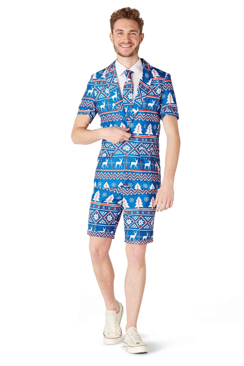 SUMMER Christmas Blue Nordic