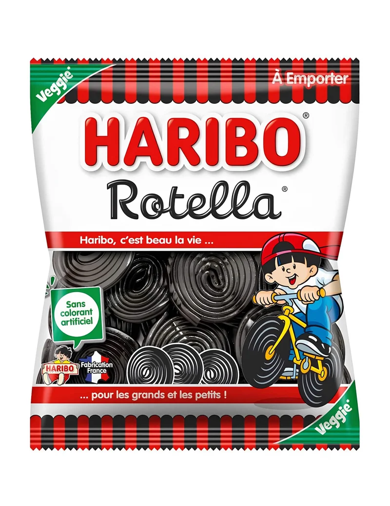 Packung Haribo Lakritz-Schnecken 120g