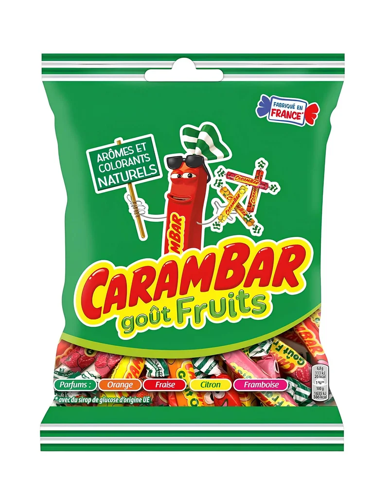 Carambar Bonbons mit Fruchtgeschmack 130g