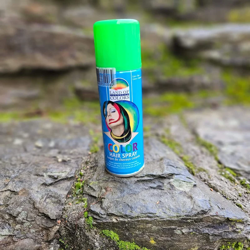 Farbiges Haarspray