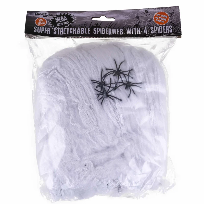 Halloween Spinnennetz 300g