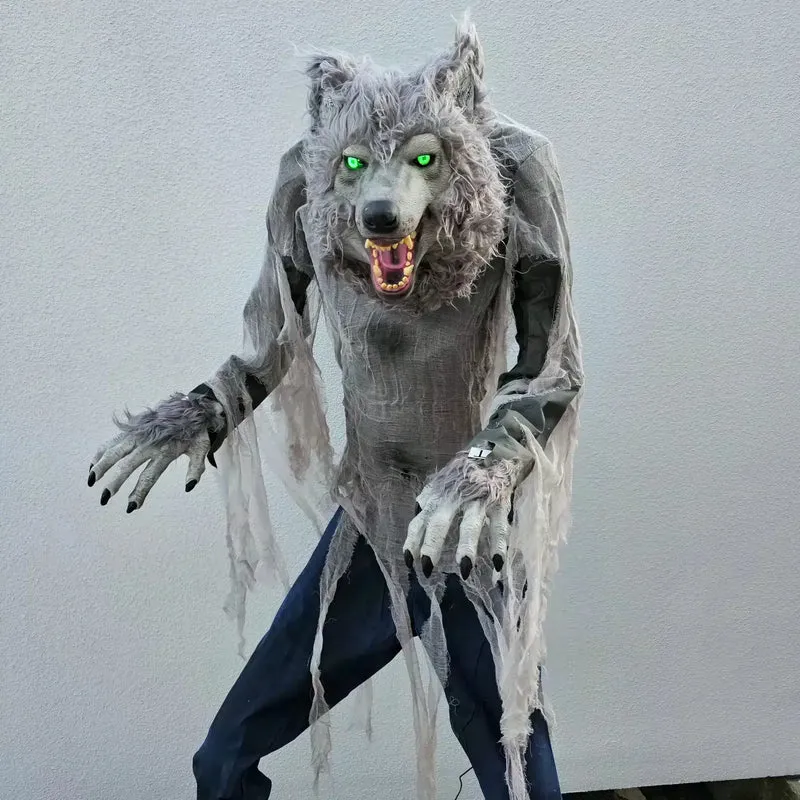 Schauriger Werwolf Animatronic - 215cm