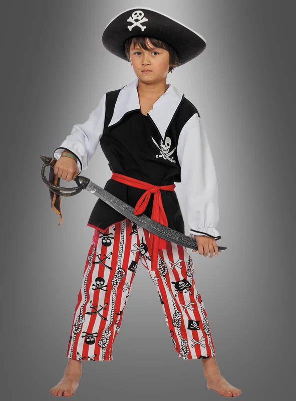 Piratenkostüm Captain Seadog Kinder