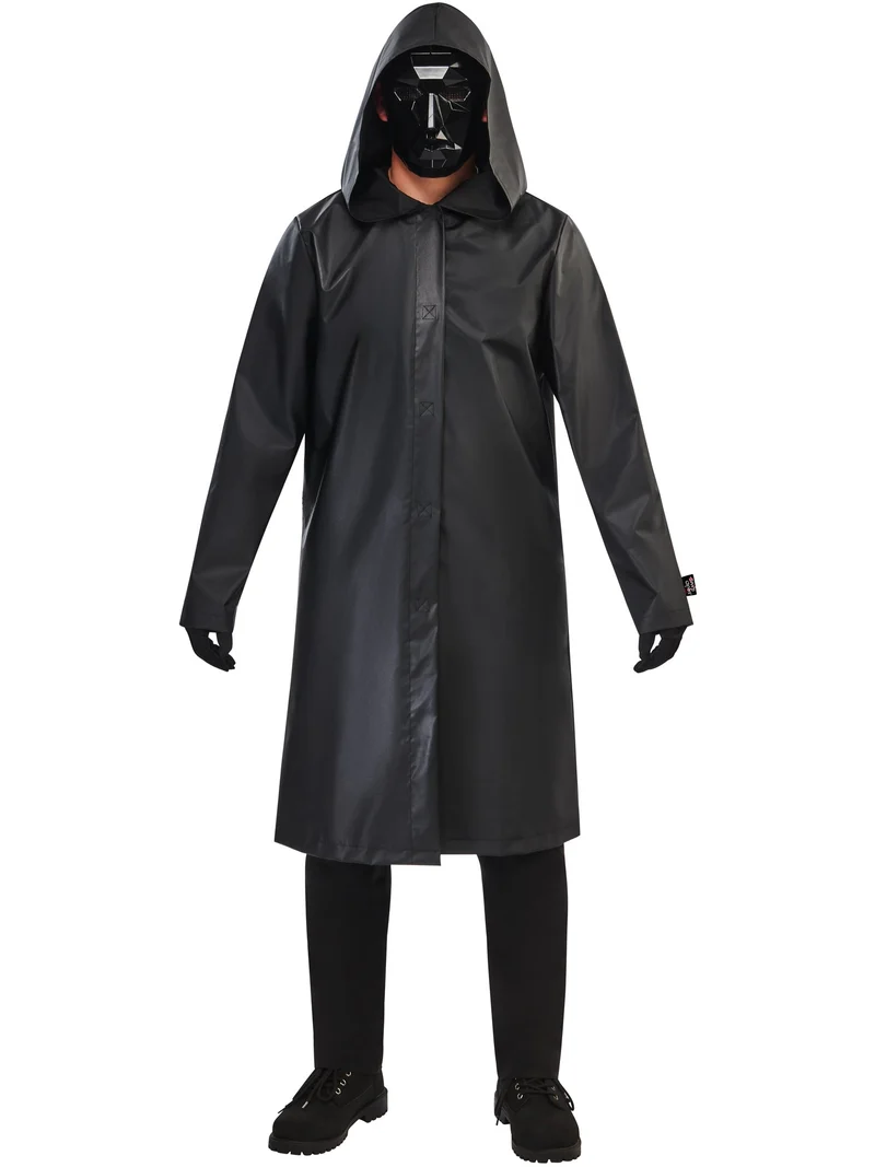 Squid Game Front Man Deluxe Kostuum | Jas, Masker & Handschoenen