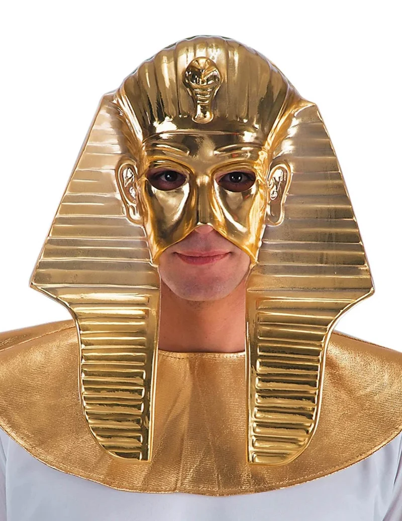 Halbmaske Pharao gold für Herren
