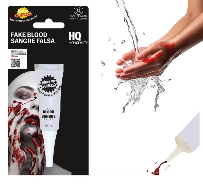 Halloween-Kunstblut, rot, 15 ml