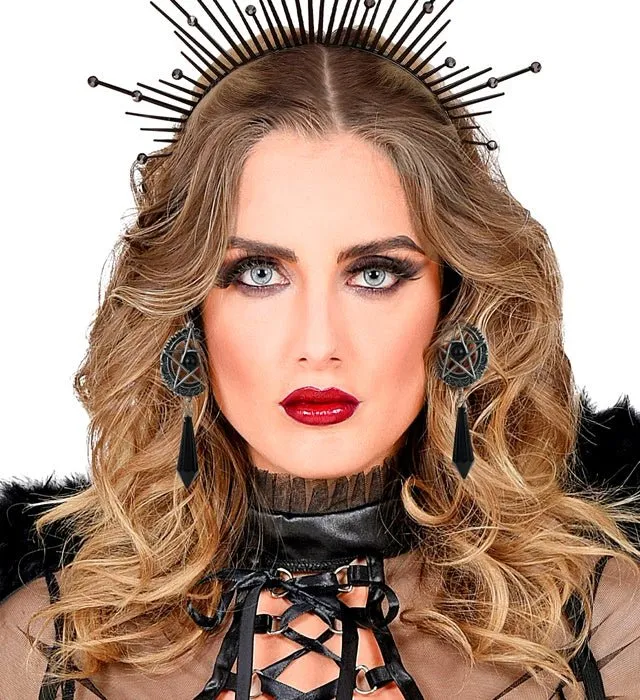 Schwarze Ohrringe von Stanisch
