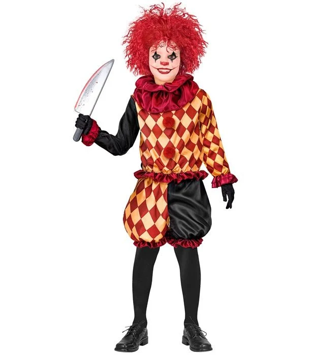 Clown-Kostüm für Kinder, 3-teilig