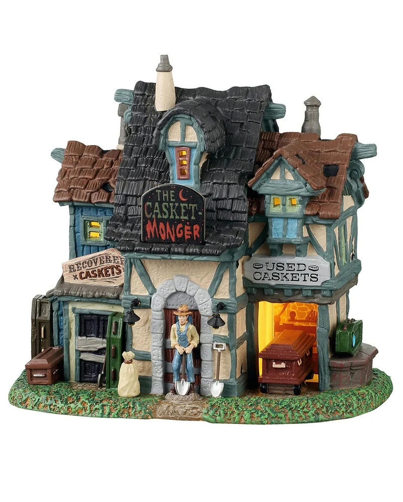 Lemax Spooky Town - Die Sargschreinerei