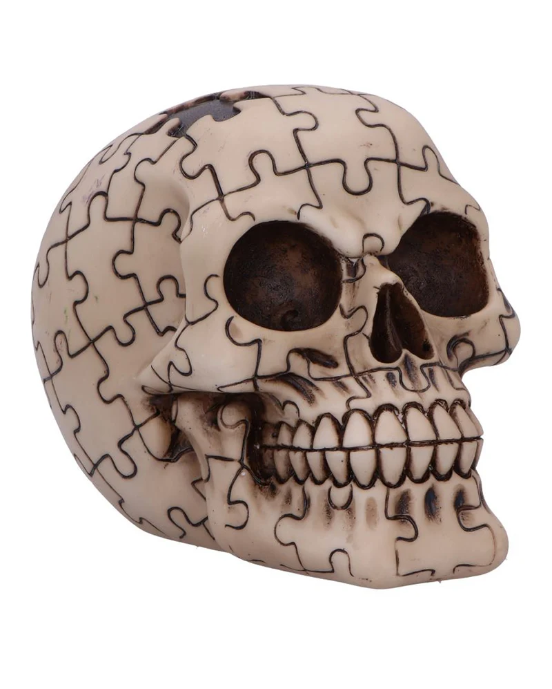 Puzzle Totenschädel 11,7cm