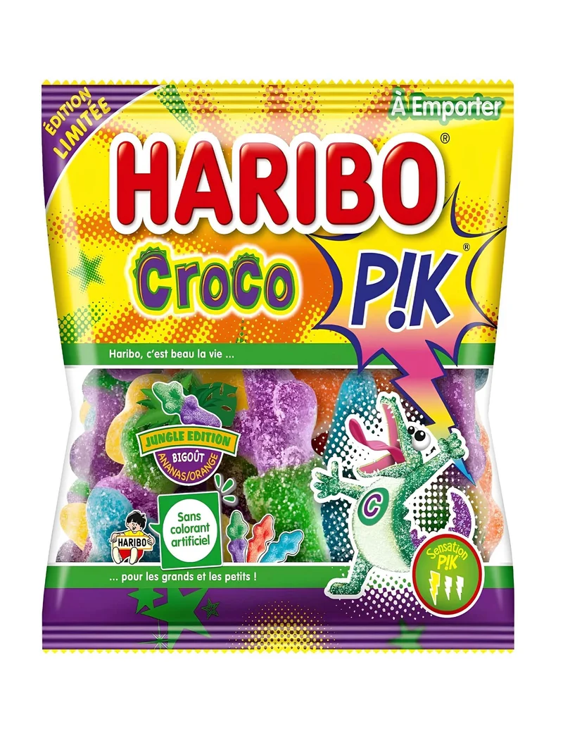Tüte Bonbons - Haribo Croco Pik 120g