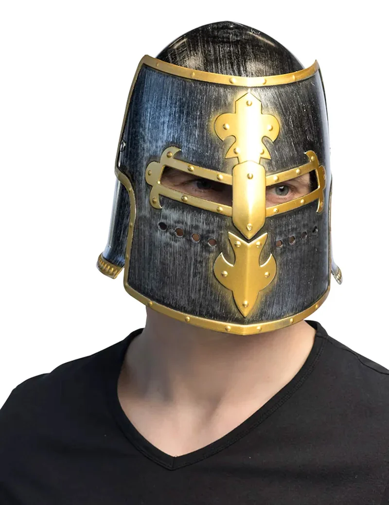 Mittelalterlicher Ritterhelm für Erwachsene²