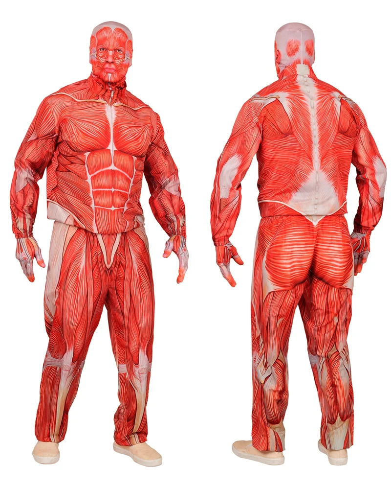 Anatomy Sofortkostüm mit Maske & Handschuhe