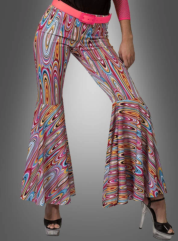 Schwungvolle Retro Schlaghose für Damen