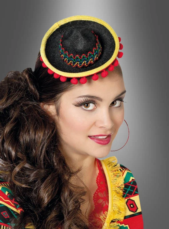 Mini Sombrero Hut für Mexikanerin