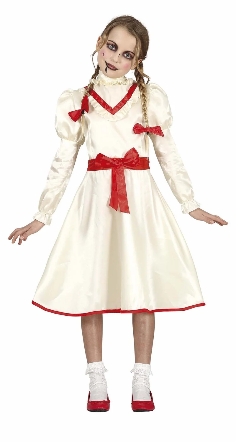 Annabelle Halloween Kostuum Meisje Wit