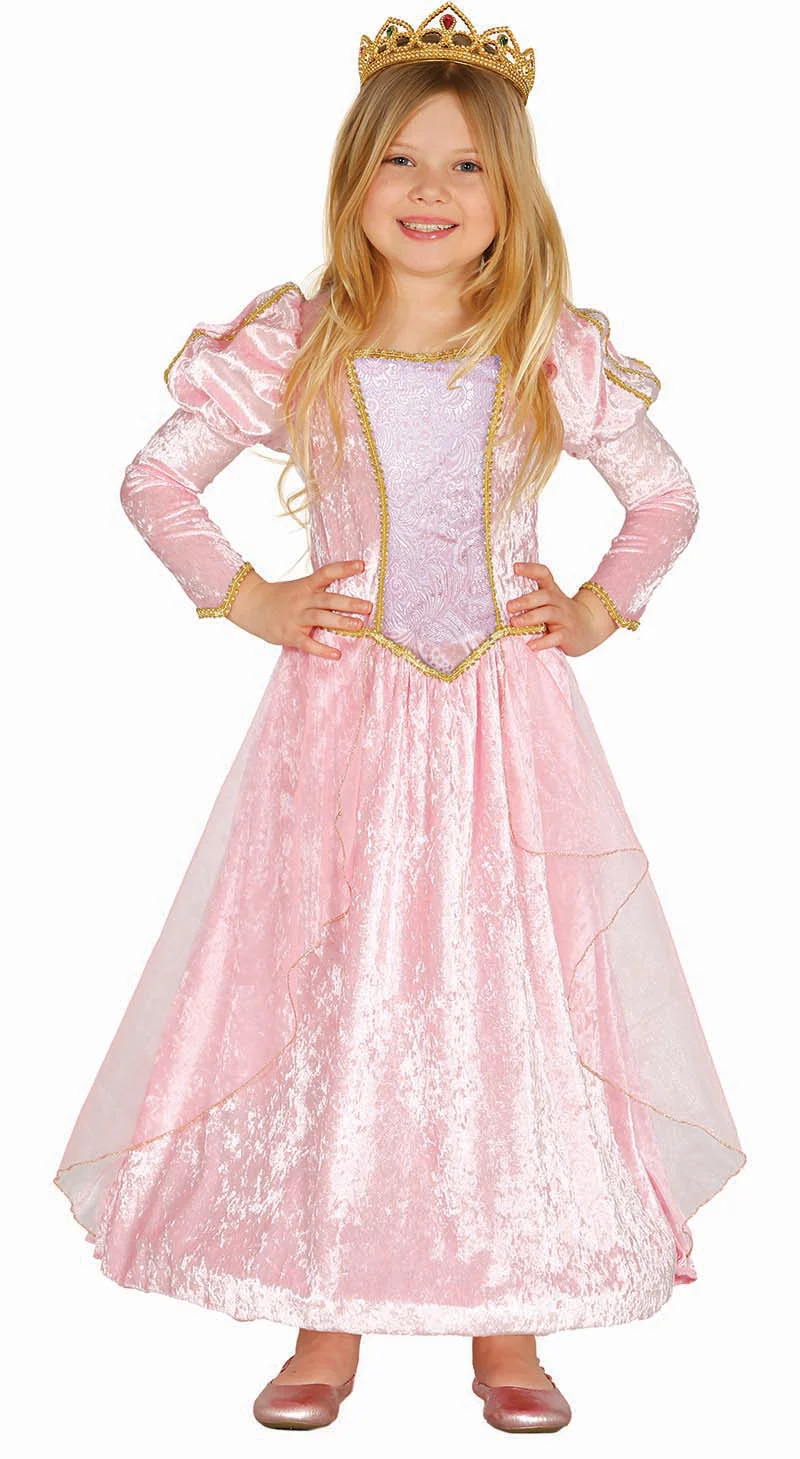 Doornroosje Kostuum Kind | Roze Prinsessenjurk Meisjes