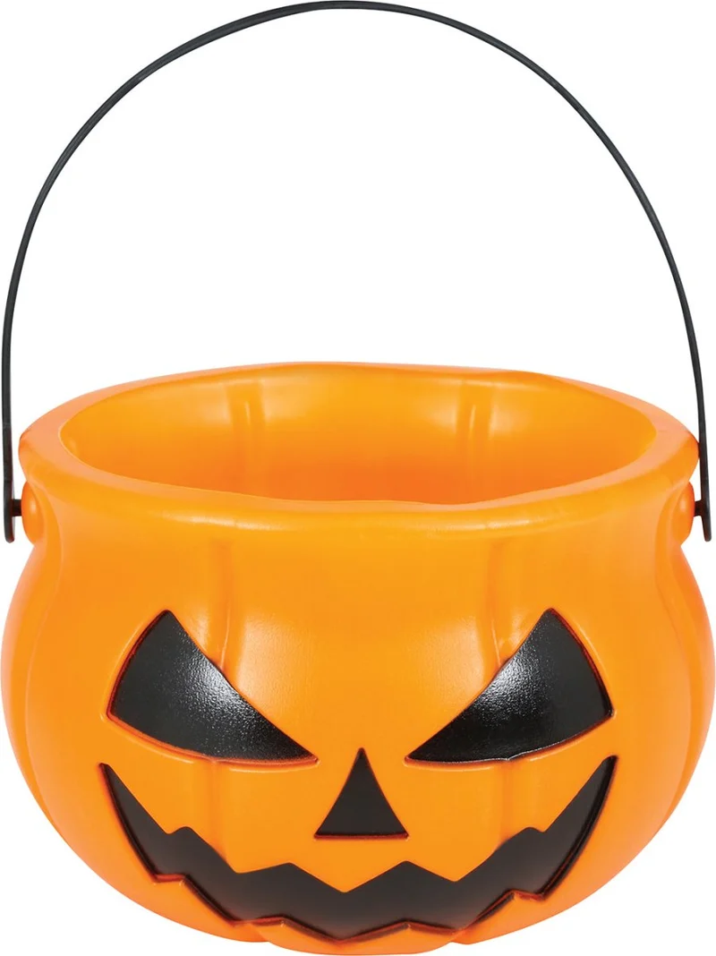 Halloween Eimer Kürbis 11cm