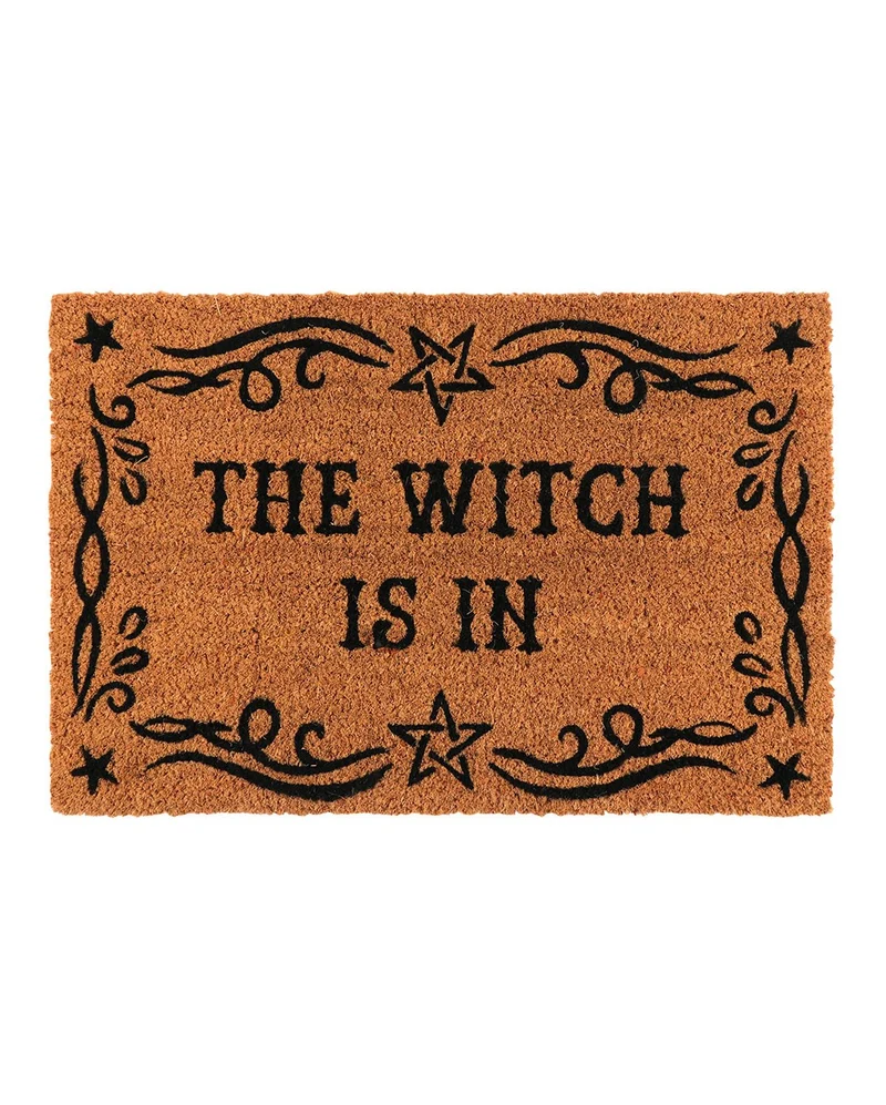 "The Witch Is In" Fußmatte 60x40cm