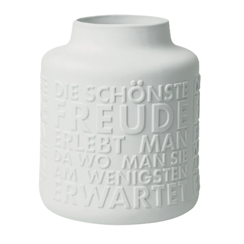 Räder Porzellan Vase Freude