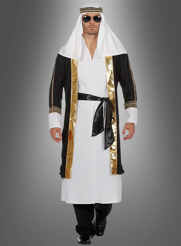 Scheich mit orientalischer Kopfbedeckung