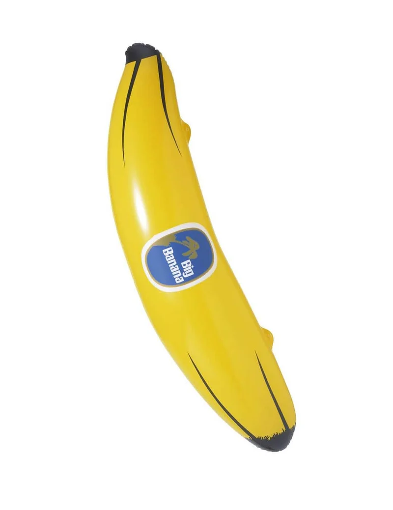 Riesen Banane aufblasbar 100 cm gelb