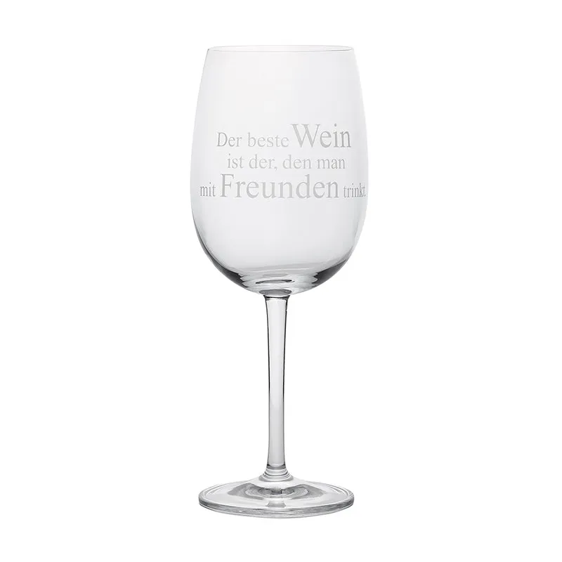Räder Weinglas Der beste Wein