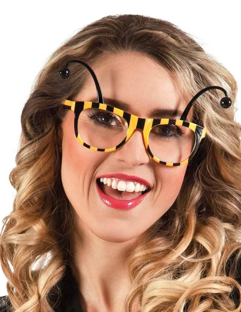 Brille Biene für Erwachsene