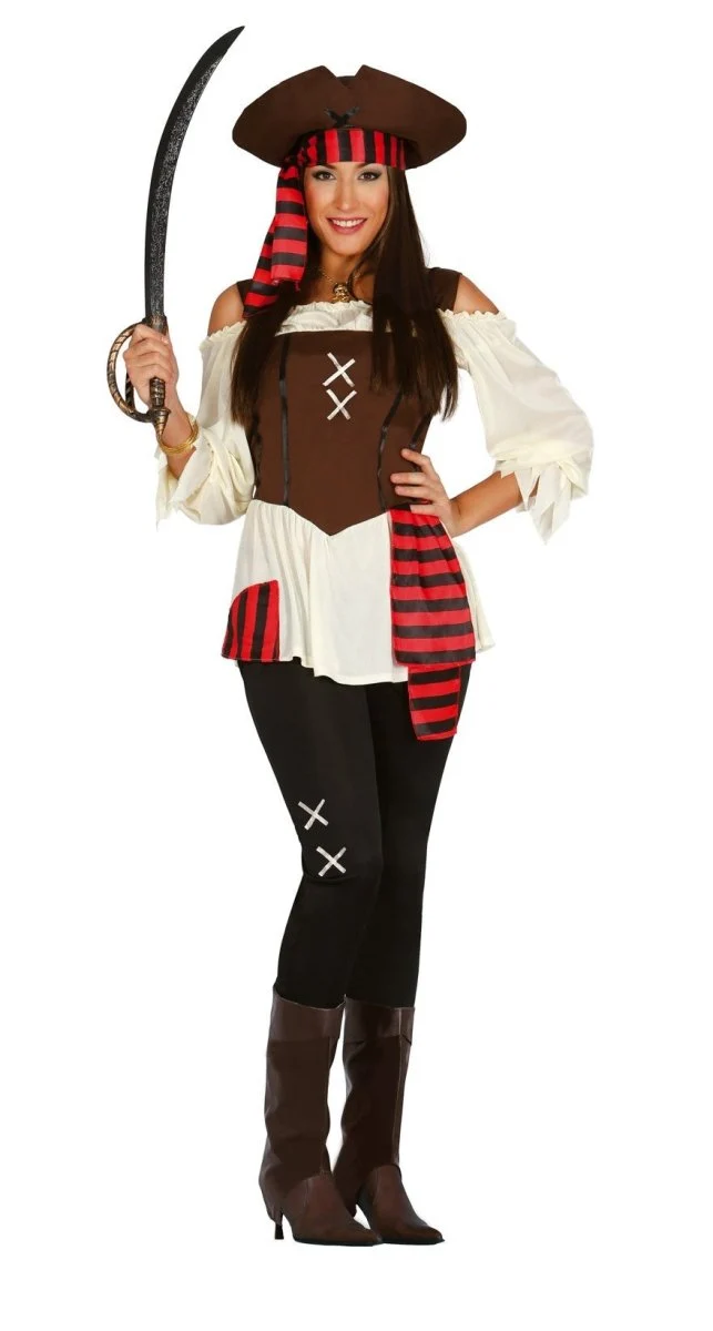Piraten Kostuum Dames – Complete Piraat Kapitein Outfit