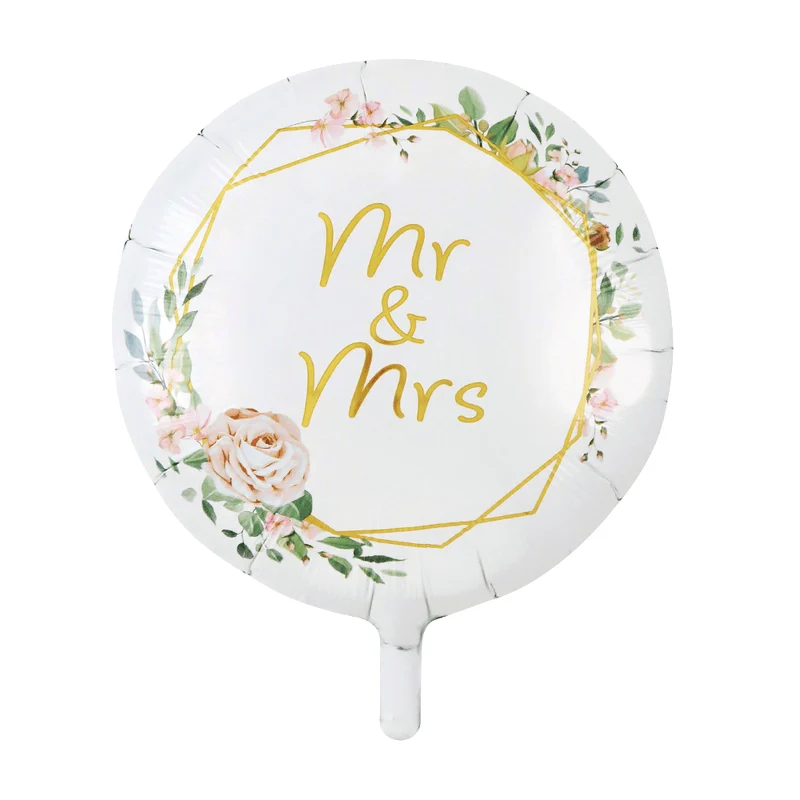 Herr und Frau Helium-Ballon-Blume 46 cm