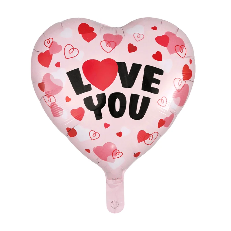 „Love You“-Heliumballon, Herz, 46 cm