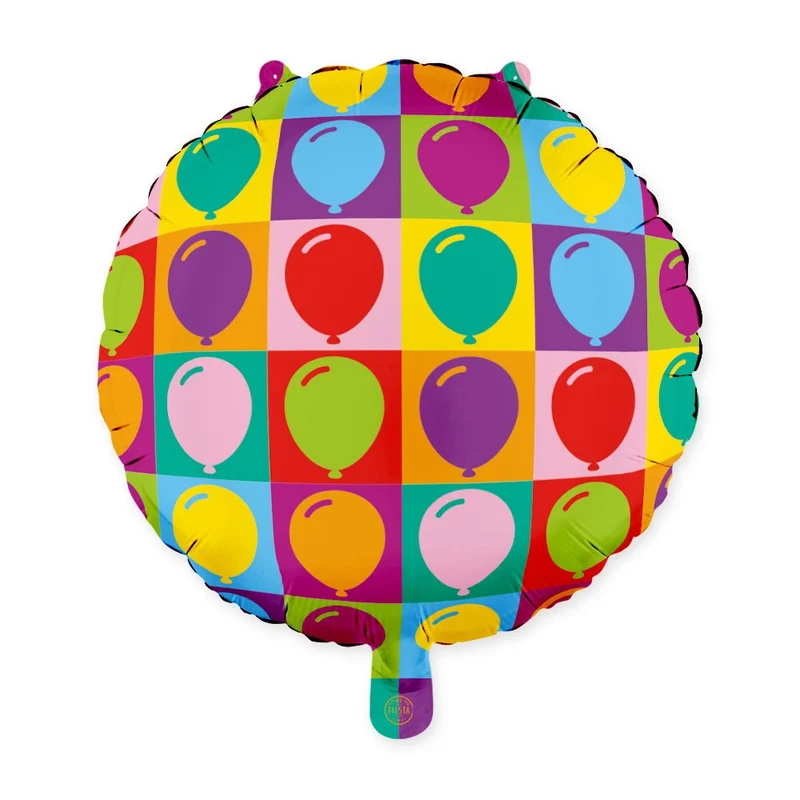 Bunte Heliumballons, 45 cm