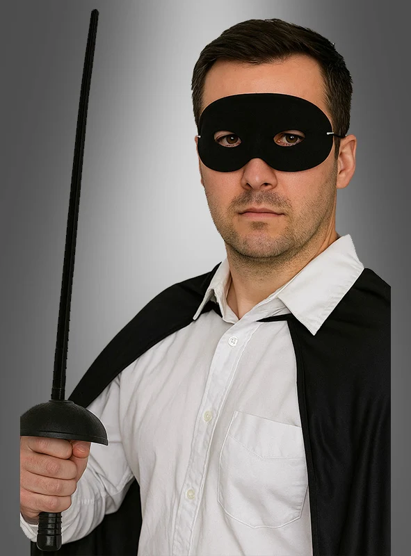 Bandit Set Maske und Degen 67cm