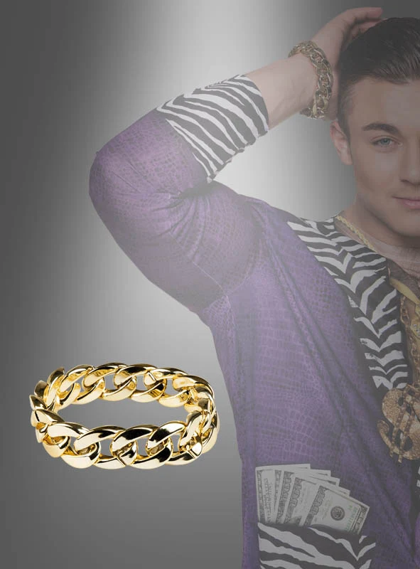 Goldenes Armband Herren