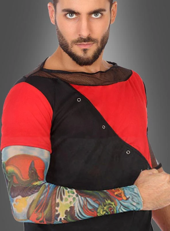 Eine Tattoo Fake Armstulpe