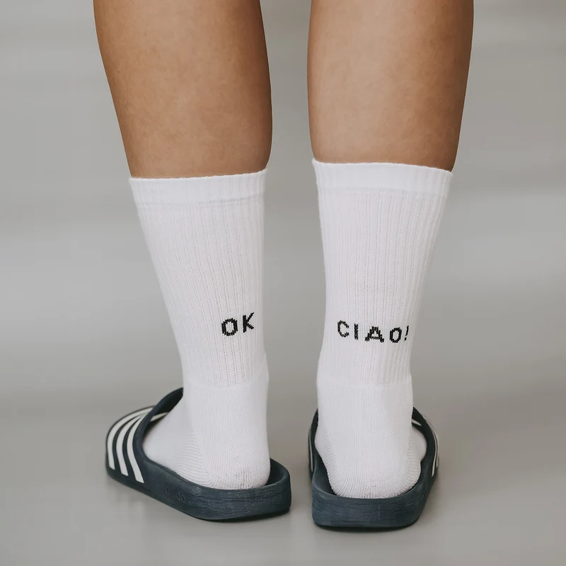 Eulenschnitt Socken Ok Ciao! Größe 43-46