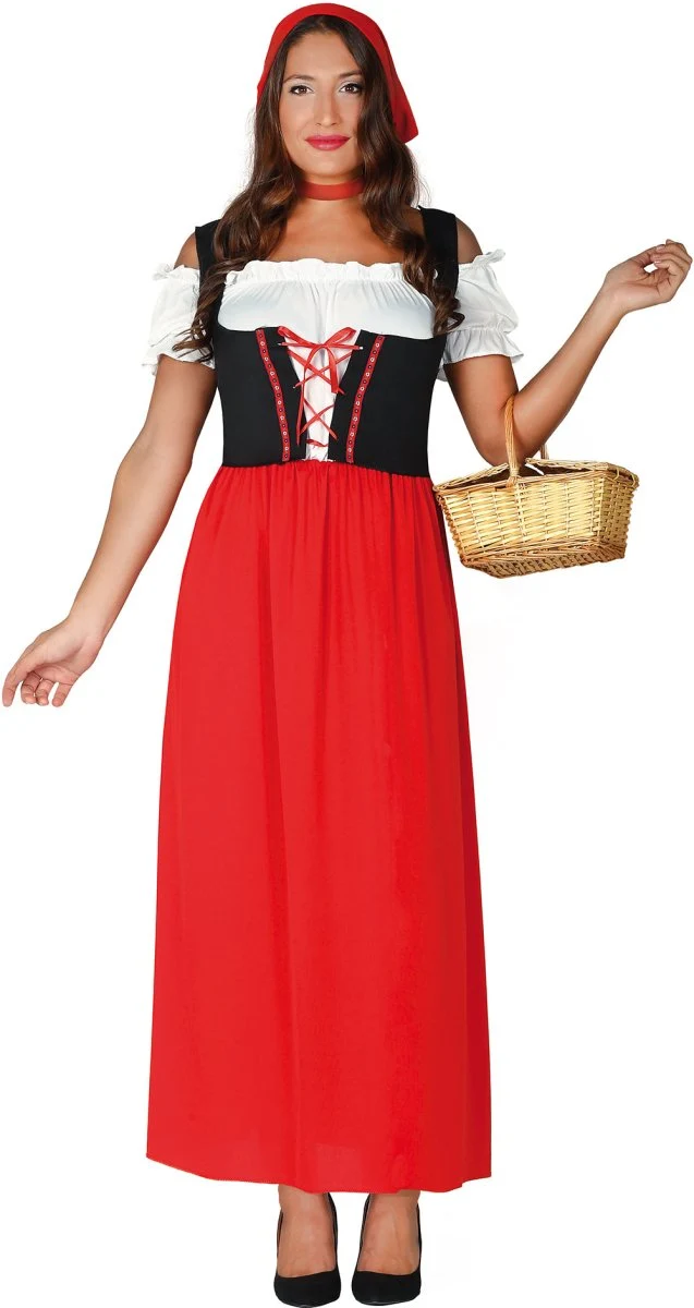 Roodkapje Kostuum