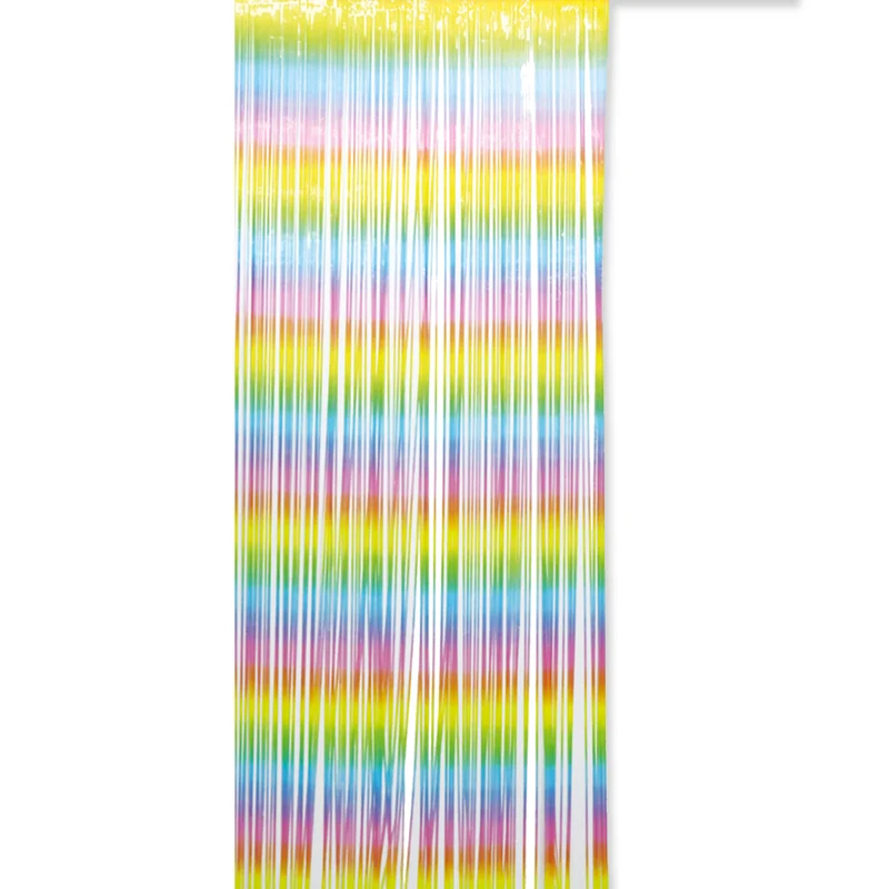 Regenbogen-Türvorhang Pastell 2,4 m
